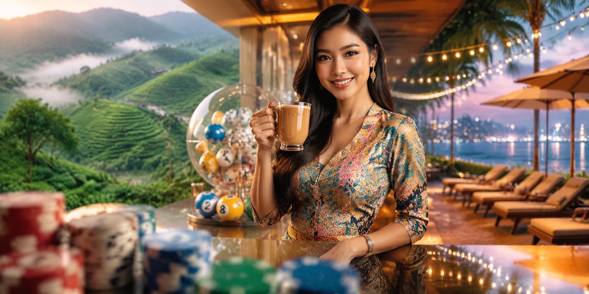 Suasana acara loteri dan pertaruhan bergaya Malaysia di rm20